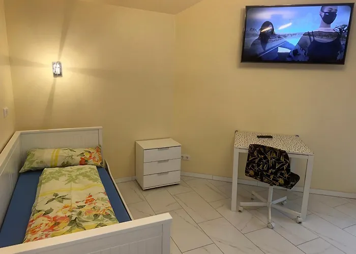 Modernes Apartment 3 Mit 5 Schlafzimmer 8 Einzelne Betten